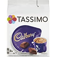 Los mejores  - Tassimo Cadbury - Bebida de chocolate caliente - (paquete de 5- total de 40 recipientes- 40 porciones)
